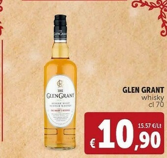 Deco Supermercati Glen grant whisky 70 cl offerta