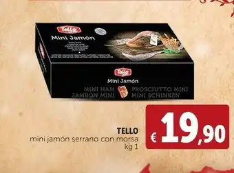 Deco Supermercati Mini jamón serrano con morsa offerta