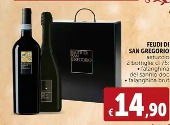 Deco Supermercati Feudi di san gregorio astuccio 2 bottiglie offerta