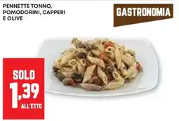 Pam Pennette tonno, pomodorini, capperi e olive offerta