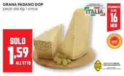 Pam Grana padano dop offerta
