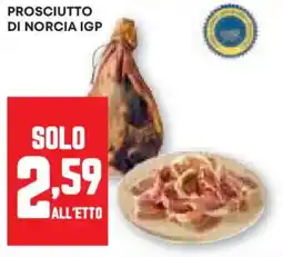 Pam Prosciutto di norcia igp offerta