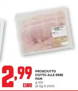 Pam Prosciutto cotto alle erbe PAM offerta