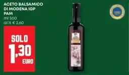 Pam Aceto balsamico di modena igp PAM offerta
