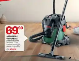 Brico OK Bosch aspiratore universale offerta