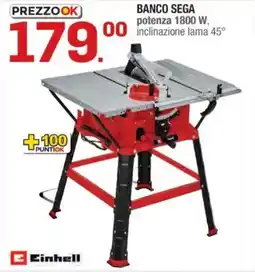 Brico OK Einhell banco sega offerta