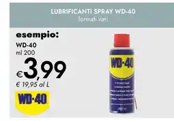 Bennet Lubrificanti spray WD-40 formati vari offerta