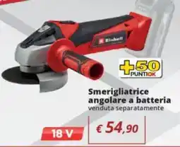 Brico OK Einhell Smerigliatrice angolare a batteria offerta