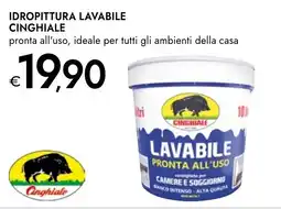 Bennet Idropittura lavabile cinghiale pronta all'uso, ideale per tutti gli ambienti della casa offerta