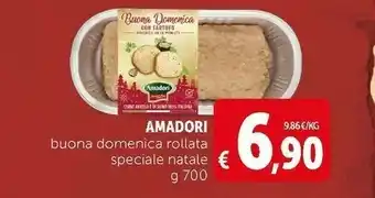 Deco Supermercati Buona domenica rollata speciale natale offerta