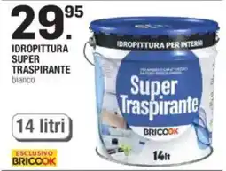Brico OK Bricook idropittura super traspirante bianco offerta