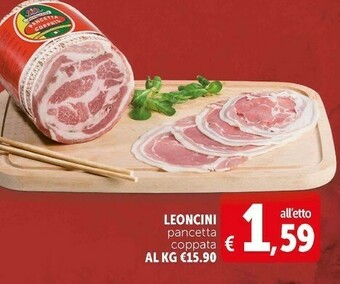 Deco Supermercati Pancetta coppata offerta