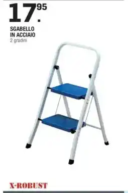 Brico OK X-robust sgabello in acciaio offerta