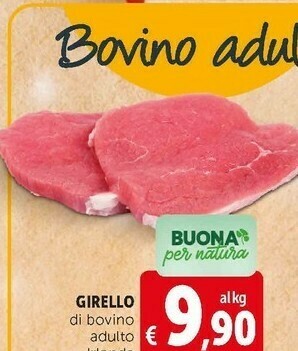 Deco Supermercati Girello di bovino adulto offerta