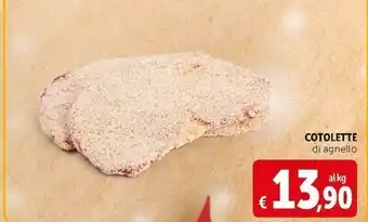 Deco Supermercati Cotolette offerta