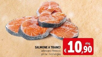 Deco Supermercati Salmone a tranci allevato fresco offerta