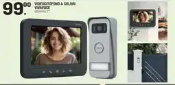 Brico OK Videocitofono a colori vivavoce offerta
