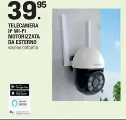 Brico OK Telecamera ip wi-fi motorizzata da esterno offerta