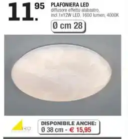 Brico OK Plafoniera led offerta