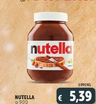 Deco Supermercati Nutella offerta