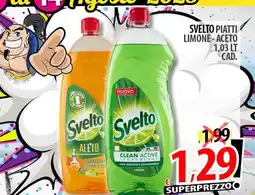 Il Genio Supermercato Svelto piatti limone - aceto offerta