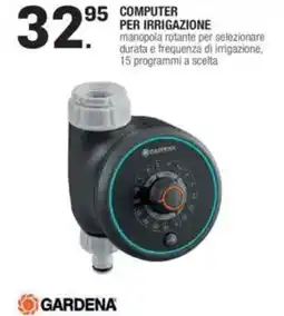 Brico OK Gardena computer per irrigazione offerta