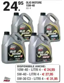 Brico OK OLIO MOTORE 15W-40 offerta