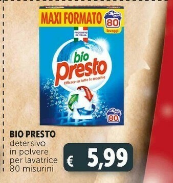 Deco Supermercati Detersivo in polvere per lavatrice offerta