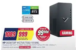 Trony HP DESKTOP VICTUS TG02-1018NL offerta