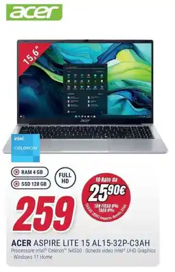 Trony ACER ASPIRE LITE 15 AL15-32P-C3AH offerta