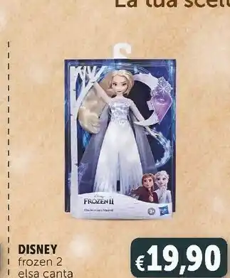 Deco Supermercati Disney frozen 2 elsa canta offerta