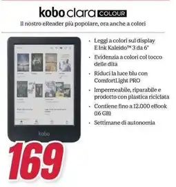 Trony kobo clara COLOUR offerta