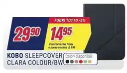 Trony Kobo sleepcover clara colour/bw offerta