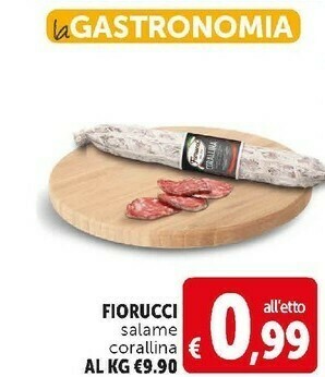 Deco Supermercati Salame corallina offerta
