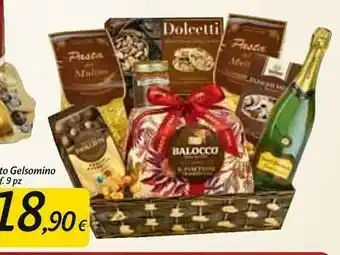 Cesto gelsomino 9 pezzi