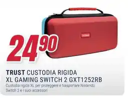 Trony TRUST CUSTODIA RIGIDA XL GAMING SWITCH 2 GXT1252RB offerta
