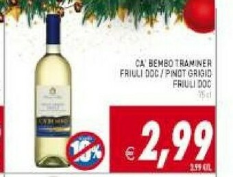 Pim Supermercati Vino bianco offerta