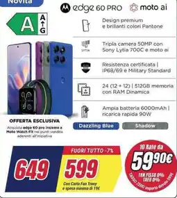 Trony motorola edge 60 PRO offerta