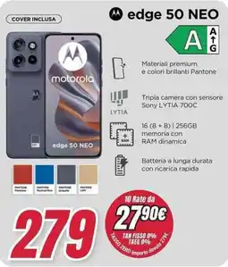 Trony motorola edge 50 NEO offerta