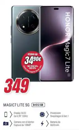 Trony HONOR MAGIC7 LITE 5G offerta