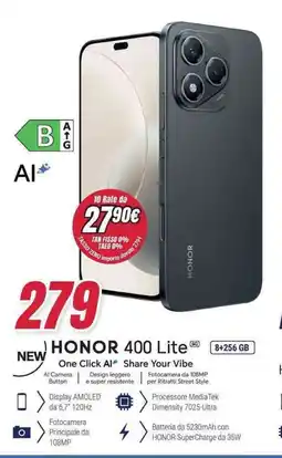 Trony HONOR 400 Lite 5G offerta