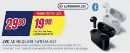 Trony JVC AURICOLARI TWS HA-A3T offerta