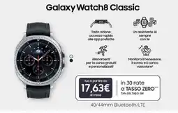 Trony SAMSUNG Galaxy Watch8 Classic offerta