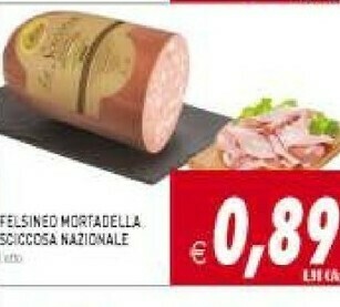 Pim Supermercati Mortadella offerta