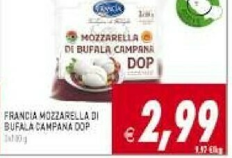 Pim Supermercati Mozzarella di bufala offerta