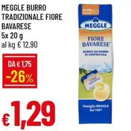 Galassia Meggle burro tradizionale fiore bavarese offerta