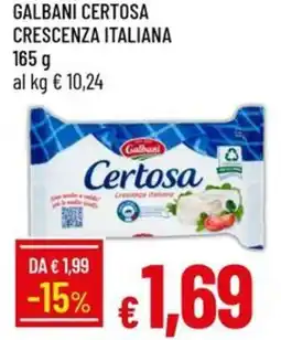 Galassia Galbani certosa crescenza italiana offerta