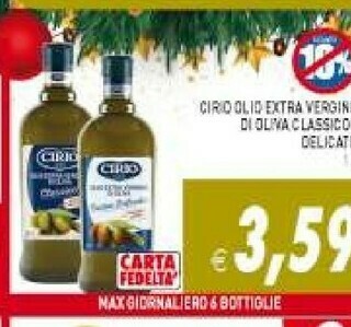 Pim Supermercati Olio extravergine di oliva offerta