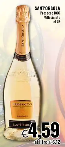 Famila SANT'ORSOLA Prosecco DOC Millesimato offerta