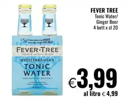 Famila FEVER TREE Tonic Water/Ginger Beer offerta